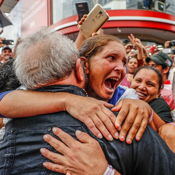 Ato pela reforma agrária em Quedas do Iguaçu, no Paraná. #LulaPeloSul #LulaPeloParaná #LulaPeloBrasil #Lula Fotos: Ricardo Stuckert