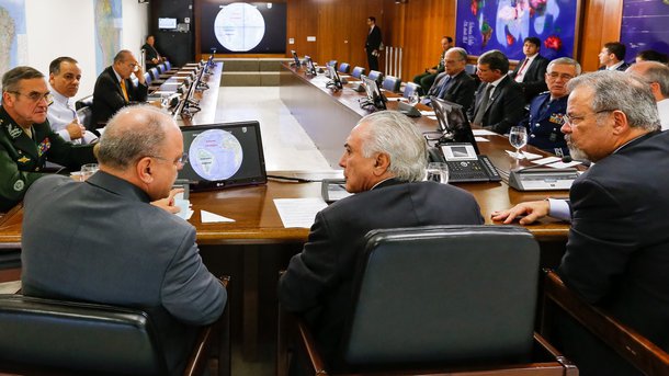 Brasília - DF, 29/09/2016. Presidente Michel Temer recebe Raul Jungmann, Ministro da Defesa. Foto: Marcos Corrêa/P