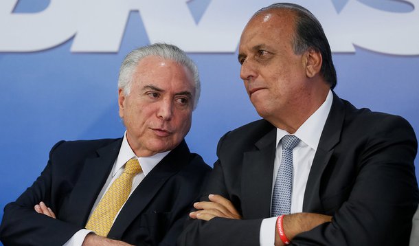  
Brasília - DF, 16/02/2018) (E/D) Presidente Michel temer e o Governador do Rio de Janeiro, Luiz Fernando Pezão.
Foto: Beto Barata/PR
 