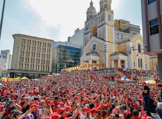 Lula em Floripa