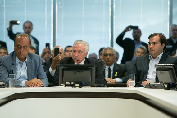 17/02/2018 Reunião de trabalho sobre segurança (Rio de Janeiro - RJ, 17/02/20) Palavras do Presidente da República, Michel Temer