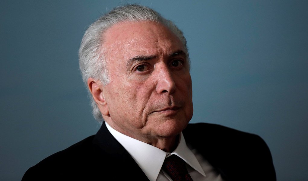 Presidente Michel Temer durante cerimônia, em Brasília 27/03/2018 REUTERS/Ueslei Marcelino