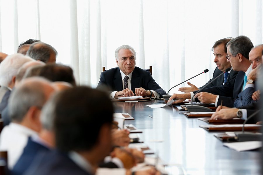 (Brasília - DF, 19/02/2018) Reunião do Conselho da República e do Conselho de Defesa Nacional. Fotos: Marcos Corrêa/PR