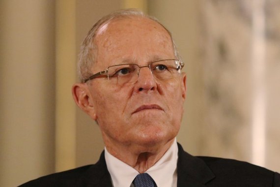 Pedro Pablo Kuczynski durante reunão em Lima 6/2/2018 REUTERS/Guadalupe Pardo