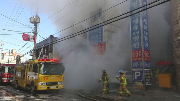 Incêndio em hospital da Coreia do Sul deixa ao menos 37 mortos