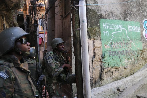 Militares na Rocinha