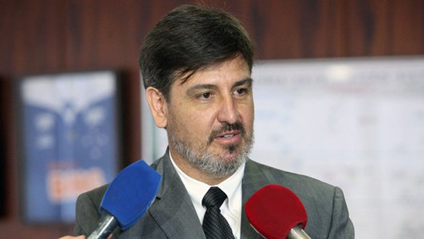 Dr. Fernando Segóvia, diretor-geral da Polícia Federal, durante entrevista coletiva após assinatura de acordo entre o TSE e a PF. Brasília-DF, 16/11/2017 Foto: Roberto Jayme/Ascom/TSE