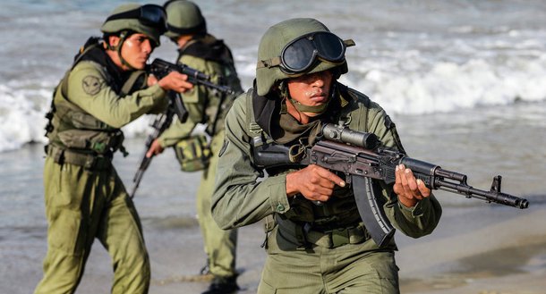 Exercício militar Venezuela