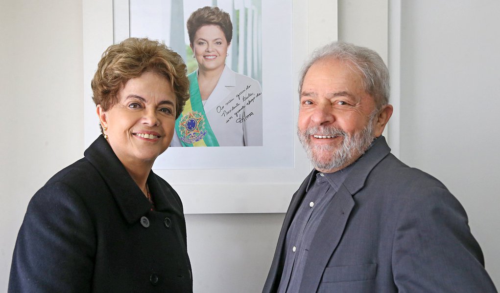 10/06/2016 - São Paulo - SP, Brasil - Presidenta afastada Dilma Rousseff e o Ex-Presidente Lula se encontraram no Instituto Lula nesta sexta-feira (10) - Foto: Ricardo Stuckert/Instituto Lula