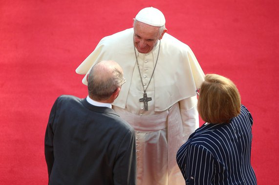 Lima Perú 20 01 2018 Papa Francisco no palacio do governo do Perú durante visita de 3 dias no País Foto Juanca Guzman NegriniGov.Perú