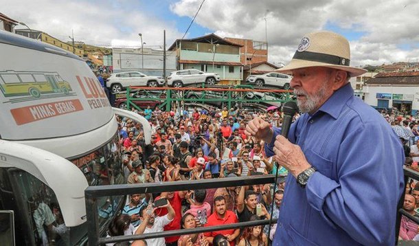 Padre Para�so (MG), 25/10/2017 POLITICA CARAVANA POR MINAS GERAIS Ex-presidente Lula visita a cidade de Catuji, em Minas Gerais. Foto: Ricardo Stuckert
