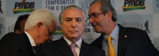 Temer, Cunha e Moreira Franco 