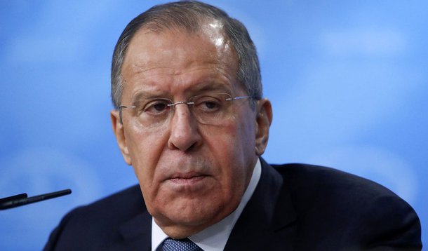 Ministro das Relações Exteriores da Rússia, Sergei Lavrov, durante coletiva de imprensa em Moscou 15/01/2018 REUTERS/Sergei Karpukhin