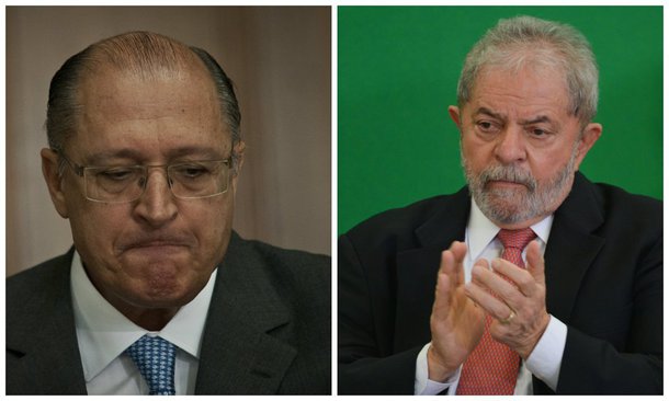 Governador de São Paulo, Geraldo Alckmin (PSDB) e ex-presidente Luiz Inácio Lula da Silva 2