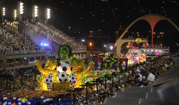 Rio de Janeiro - Desfile das escolas de samba do Grupo Especial no Samb�dromo da Marqu�s de Sapuca�. Uni�o da Ilha do Governador.