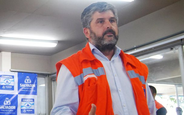 Salvador- Preso em operação da PF Gustavo Ferraz é diretor-geral do Defesa Civil de Salvador Foto: SECOM
