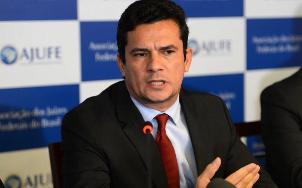 O juiz federal Sérgio Moro participa de apresentação de um conjunto de medidas contra a impunidade e pela efetividade da Justiça, na sede Associação dos Juízes Federais do Brasil (Fabio Rodrigues Pozzebom/Agência Brasil)