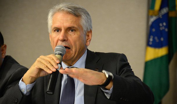 Rio de Janeiro - Presidente da Infraero, Antônio Claret de Oliveira participa do lançamento do hotsite Aeroportos nos Jogos Rio 2016. Um guia online com informações sobre aeroportos brasileiros (Tânia Rêgo/Agência Brasil)