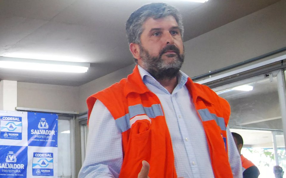 Salvador- Preso em operação da PF Gustavo Ferraz é diretor-geral do Defesa Civil de Salvador Foto: SECOM