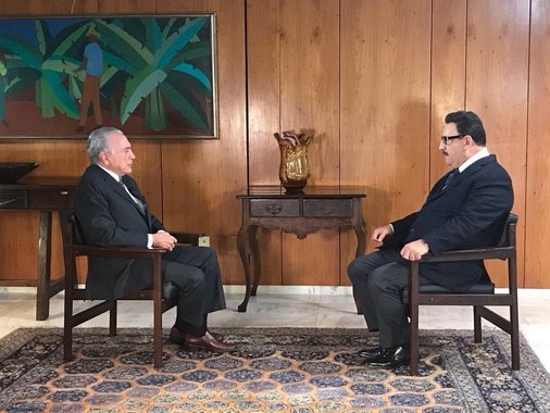 Temer e Ratinho