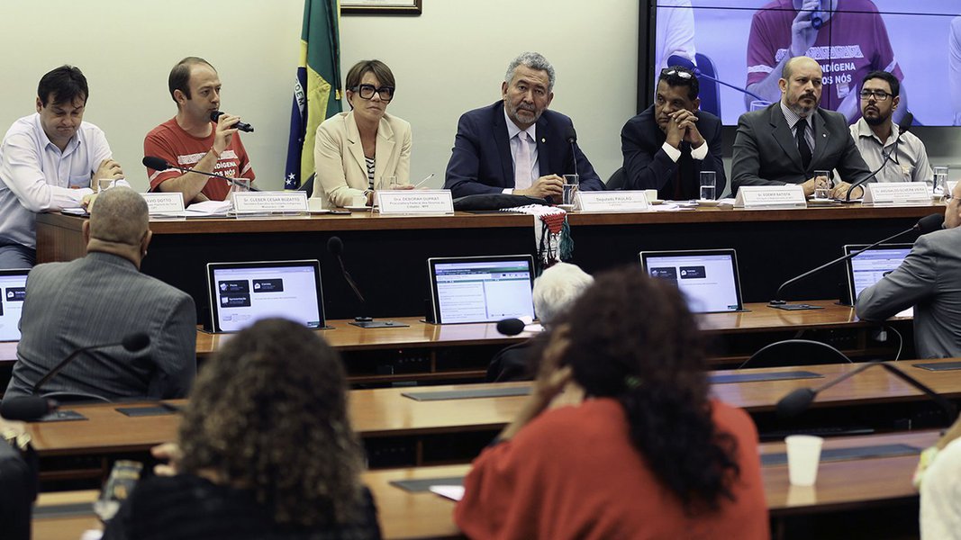 Brasilia - A Comissão de Direitos Humanos e Minorias promove audiência para avaliar os resultados apresentados pelo Relatório de Conflitos no Campo Brasil 2016 (Fabio Rodrigues Pozzebom/Agência Brasil)