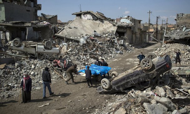 Ataque aéreo, Iraque, Mosul