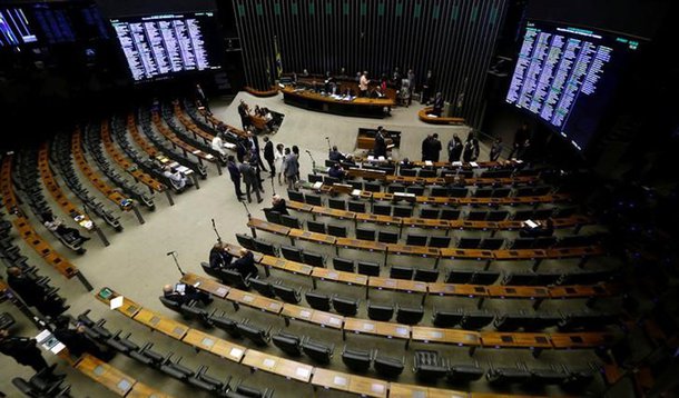 Visão geral da Câmara dos Deputados em Brasília, no Brasil 25/10/2017 REUTERS/Adriano Machado