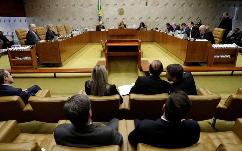 Vista de sessão do STF 22/6/2017 REUTERS/Ueslei Marcelino