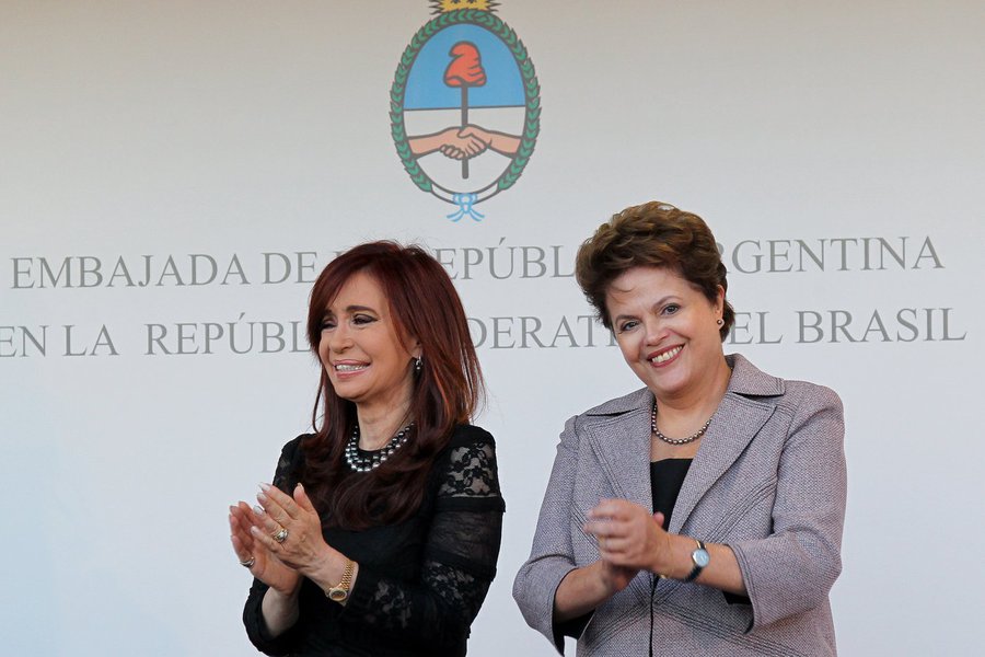 Dilma Rousseff e Cristina Kirchner