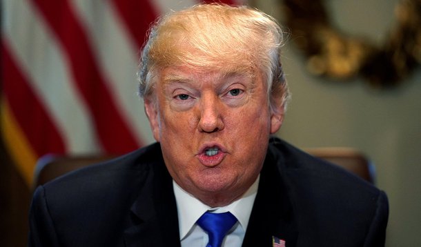 Presidente dos EUA. Donald Trump, durante reunião de gabinete na Casa Branca 20/12/2017 REUTERS/Jonathan Ernst