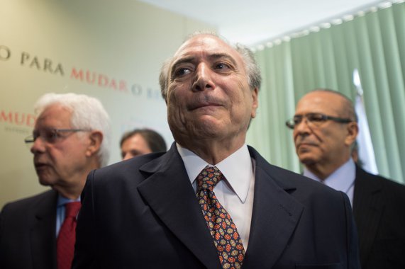 17/03/2015- Brasília- DF, Brasil- Michel Temer, Padilha, Moreira franco