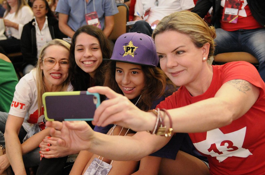 Senadora e presidente do PT, Gleisi Hoffmann