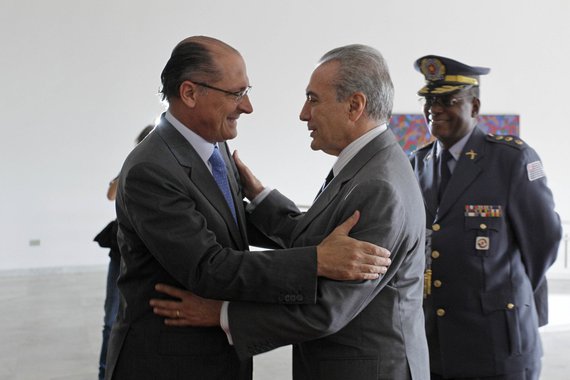 Geraldo Alckmin e Michel Temer 