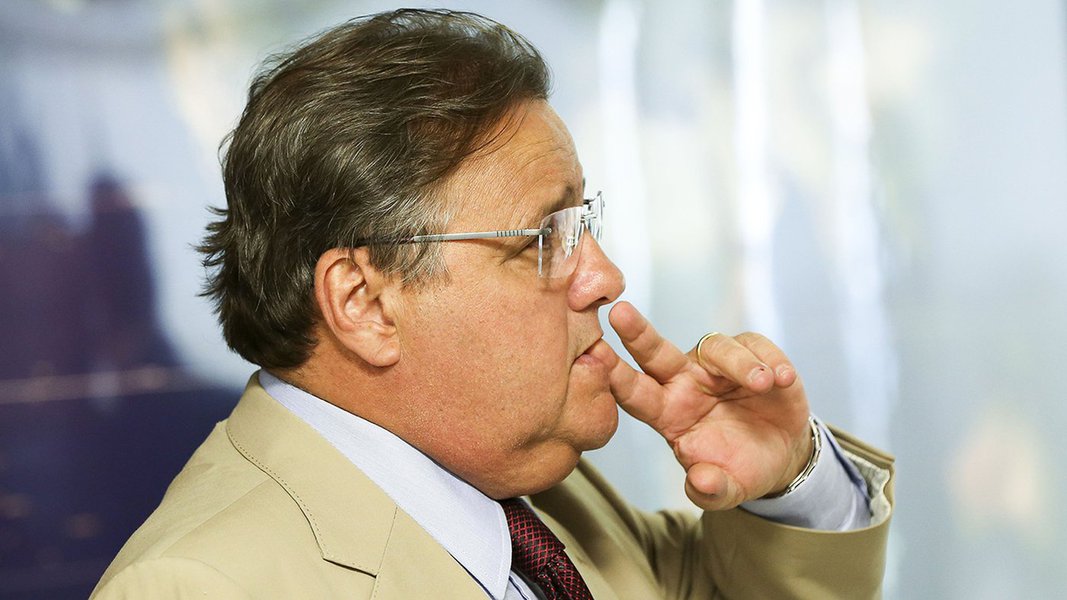 Brasília - O Ministro da Secretaria de Governo, Geddel Vieira Lima, durante reunião com líderes partidários da Câmara dos Deputados. (Marcelo Camargo/Agência Brasil)