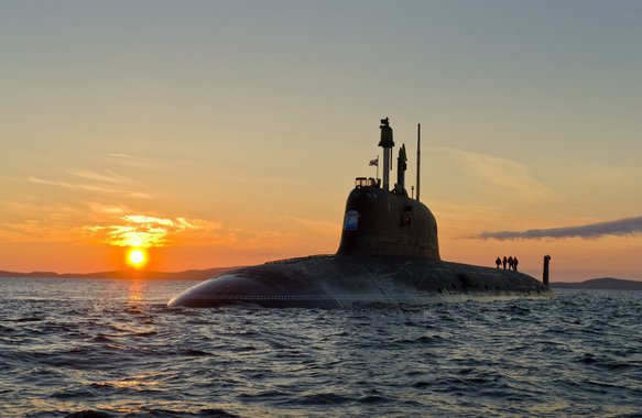 Submarino russo, frota russa, marinha russa, Rússia, submarino classe Yasen