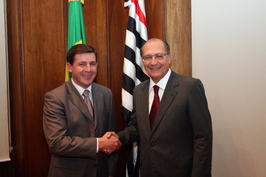 Orlando Morando e Alckmin