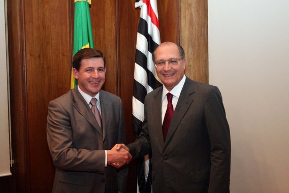 Orlando Morando e Alckmin