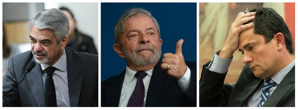 Senador Humberto Costa (PT-PE), ex-presidente Luiz Inácio Lula da Silva, juiz federal Sérgio Moro .2
Tribunal Regional Federal da 4a. Região 
