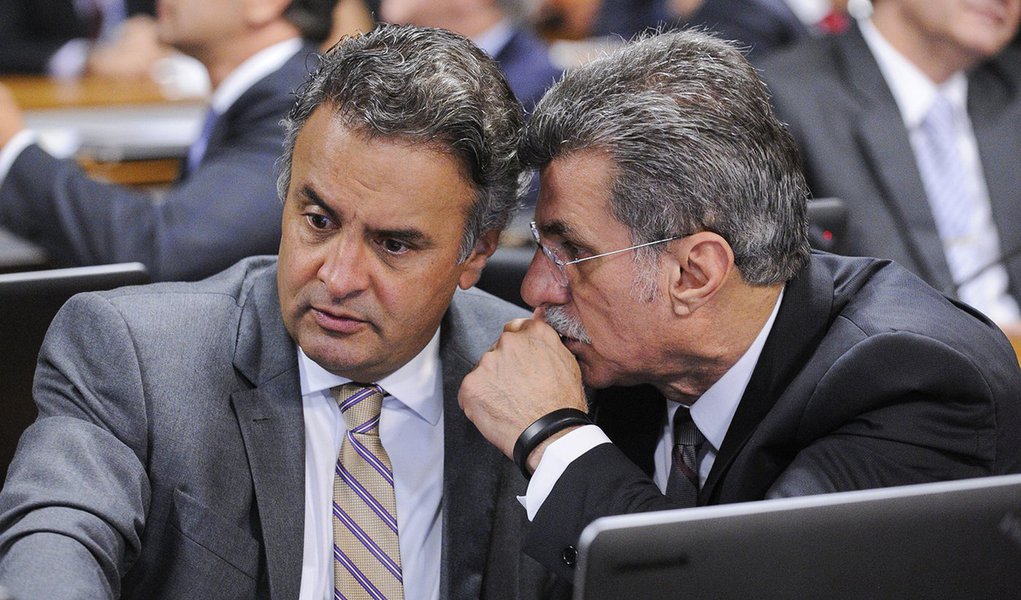  
senador Romero Jucá (PMDB-RR);
senador Aécio Neves (PSDB-MG)
 