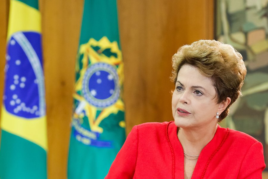 Brasília - DF, 05/06/2015. Presidenta Dilma Rousseff durante entrevista à TV France 24. Foto: Roberto Stuckert Filho/PR.