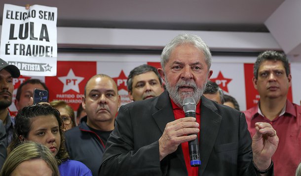 13/07/2017- São Paulo- SP, Brasil- Ex-presidente Lula dá entrevista coletiva na sede do PT Nacional, em São Paulo. Foto: Ricardo Stuckert