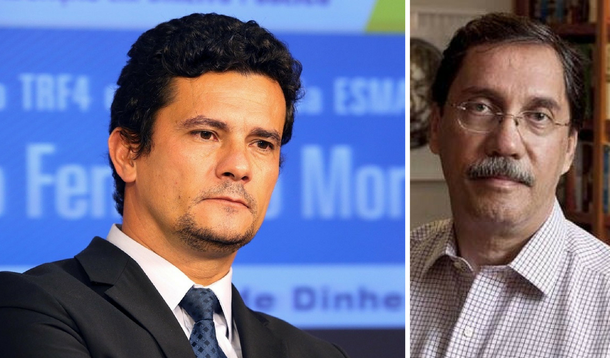Merval Pereira e Sérgio Moro