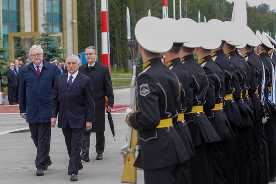 (Moscou - Rússia, 22/06/2017) Presidente da República, Michel Temer durante cerimônia oficial de partida da Federação da Rússia. Foto: Beto Barata/PR