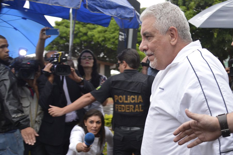 Pizzolato chega a Brasília