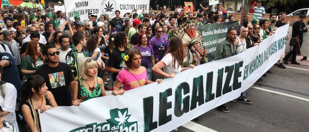 Marcha da Maconha, avenida Paulista, São Paulo