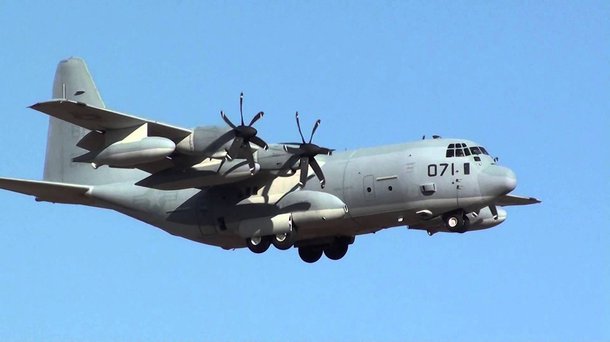 Avião da Força Aérea dos EUA KC-130 Hercules