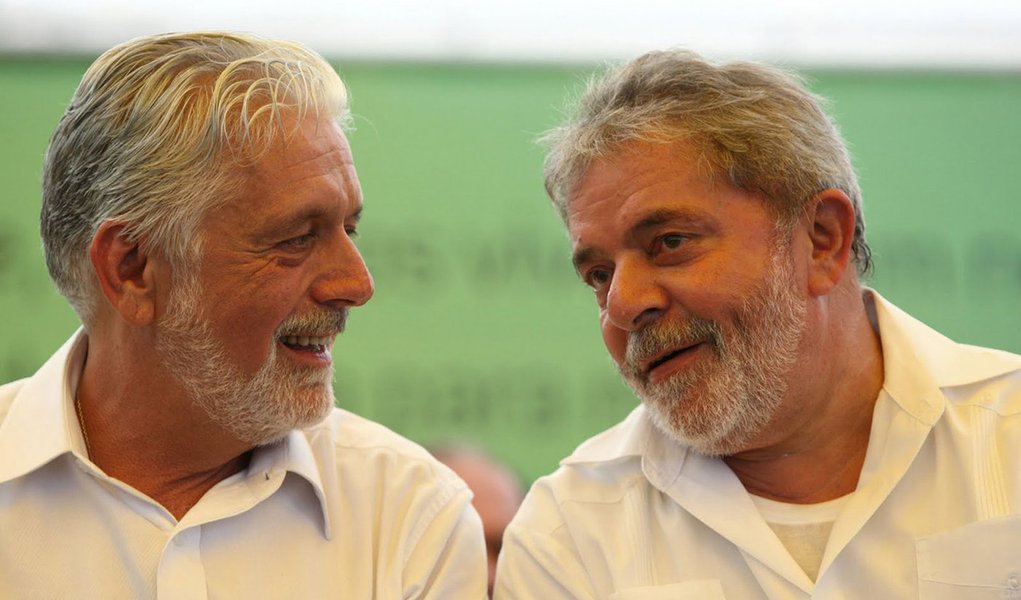 Lula e Jaques Wagner 