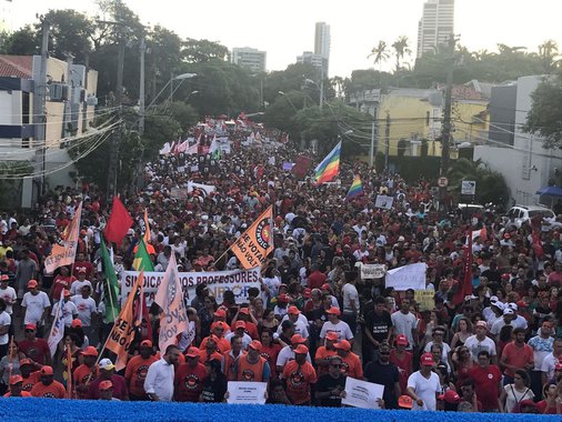 Greve geral em Recife