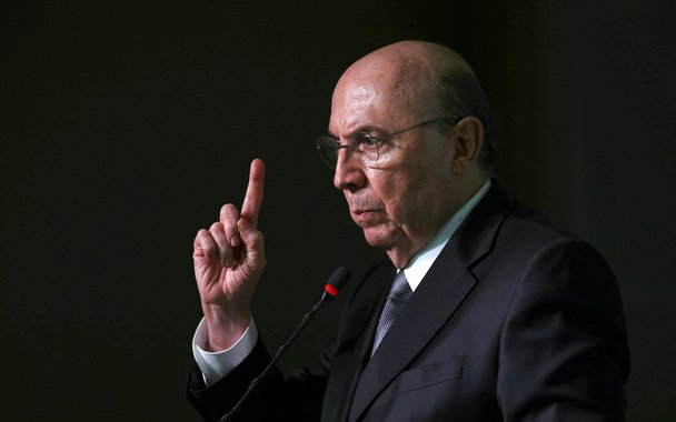 Ministro da Fazenda, Henrique Meirelles, durante conferência em Brasília, Brasil 23/8/2017 REUTERS/Adriano Machado