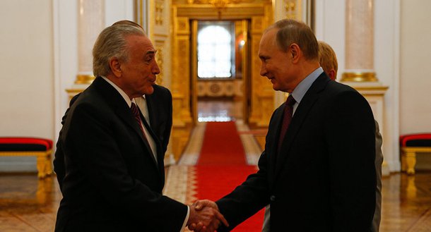 Temer e putin